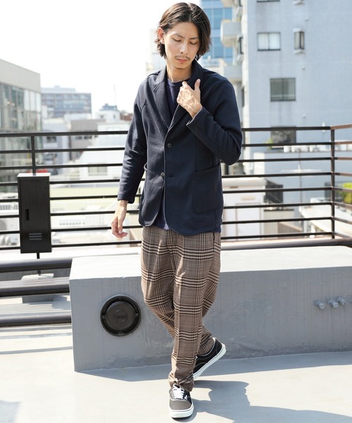 ８(eight)（エイト）の「ポンチテーラード（テーラードジャケット・メンズ・ネイビー/チャコールグレー/ブラック・X-LARGE/MEDIUM/LARGE）」の20枚目の写真