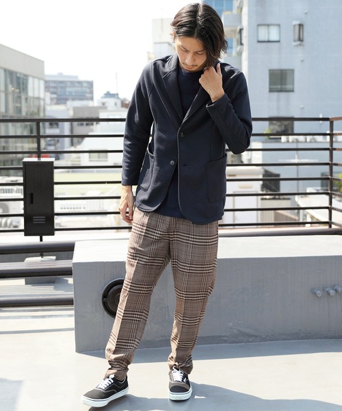 ８(eight)（エイト）の「ポンチテーラード（テーラードジャケット・メンズ・ネイビー/チャコールグレー/ブラック・X-LARGE/MEDIUM/LARGE）」の21枚目の写真