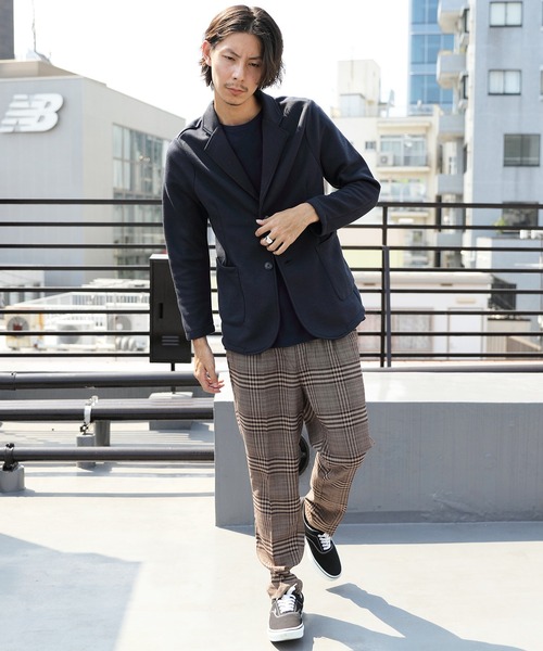 ８(eight)（エイト）の「ポンチテーラード（テーラードジャケット・メンズ・ネイビー/チャコールグレー/ブラック・X-LARGE/MEDIUM/LARGE）」の22枚目の写真