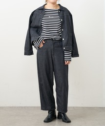 PUAL CE CIN | 【Du noir】JAPAN MADE デニムバルーンパンツ(デニムパンツ)