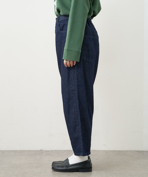 PUAL CE CIN（ピュアルセシン）の「【Du noir】JAPAN MADE デニムバルーンパンツ（デニムパンツ・レディース・ブラック/インディゴブルー・FREE）」の16枚目の写真