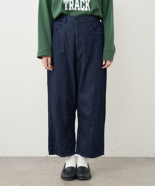 PUAL CE CIN（ピュアルセシン）の「【Du noir】JAPAN MADE デニムバルーンパンツ（デニムパンツ・レディース・ブラック/インディゴブルー・FREE）」の15枚目の写真