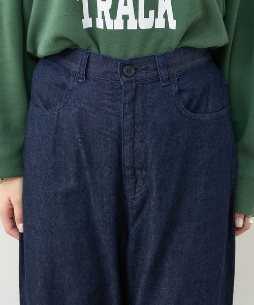 PUAL CE CIN（ピュアルセシン）の「【Du noir】JAPAN MADE デニムバルーンパンツ（デニムパンツ・レディース・ブラック/インディゴブルー・FREE）」の18枚目の写真