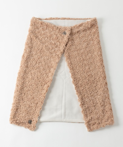 Rewde（ルゥデ）の「3wayブランケット（1R18-FUKU01）（ストール/ショール・レディース・ベージュ/モカ・FREE）」の11枚目の写真