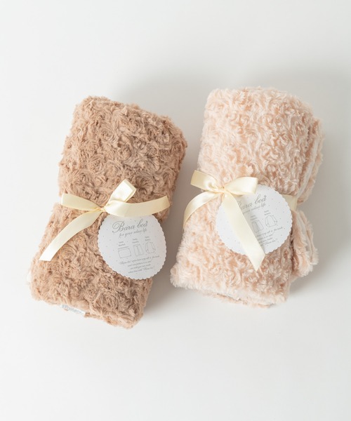 Rewde（ルゥデ）の「3wayブランケット（1R18-FUKU01）（ストール/ショール・レディース・ベージュ/モカ・FREE）」の13枚目の写真