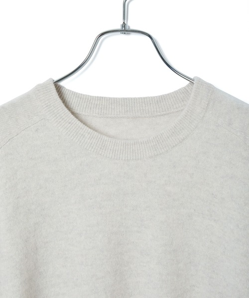 ROPE'(ロペ)の「【シリーズ】カシミアブレンドクルーネックニット(ニット/セーター・レディース・ライトグレー/キナリ/ダークブラウン/ピンク系その他2・38)」の8枚目の写真