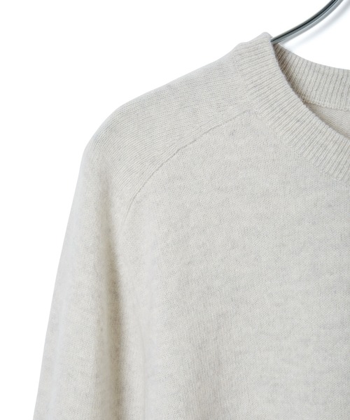 ROPE'(ロペ)の「【シリーズ】カシミアブレンドクルーネックニット(ニット/セーター・レディース・ライトグレー/キナリ/ダークブラウン/ピンク系その他2・38)」の6枚目の写真