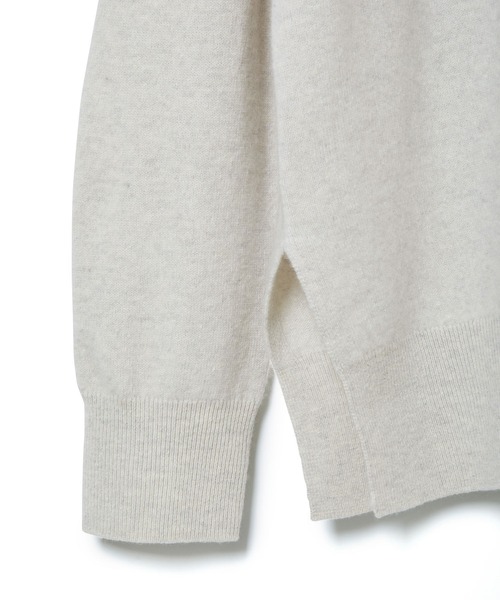 ROPE'(ロペ)の「【シリーズ】カシミアブレンドクルーネックニット(ニット/セーター・レディース・ライトグレー/キナリ/ダークブラウン/ピンク系その他2・38)」の9枚目の写真