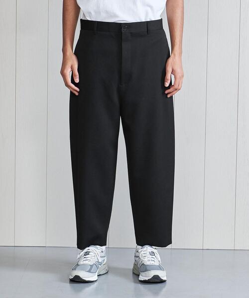 H BEAUTY&YOUTH UNITED ARROWS(エイチビューティーアンドユースユナイテッドアローズ)の「<H>WORSTED WIDE 8.5 LENGTH PANTS/パンツ(その他パンツ・メンズ・ダークグレー/ブラック・S/M/L)」の3枚目の写真