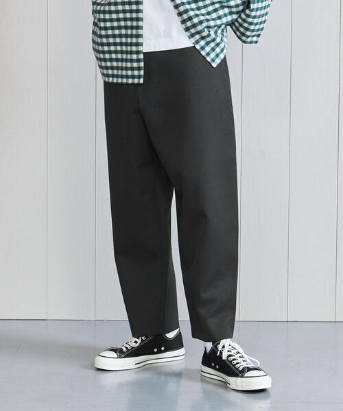 H BEAUTY&YOUTH UNITED ARROWS(エイチビューティーアンドユースユナイテッドアローズ)の「<H>WORSTED WIDE 8.5 LENGTH PANTS/パンツ(その他パンツ・メンズ・ダークグレー/ブラック・S/M/L)」の8枚目の写真