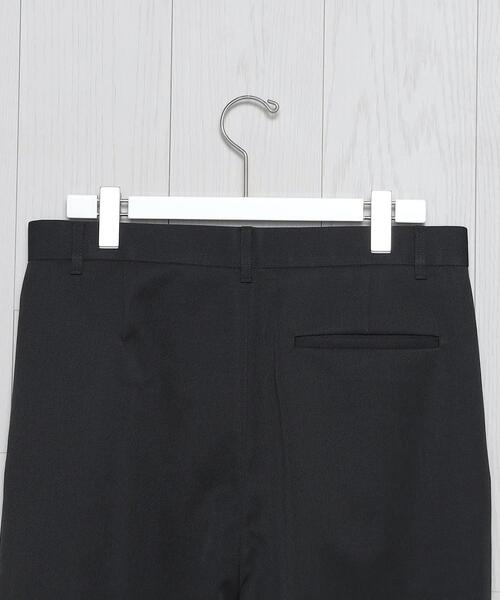 H BEAUTY&YOUTH UNITED ARROWS(エイチビューティーアンドユースユナイテッドアローズ)の「<H>WORSTED WIDE 8.5 LENGTH PANTS/パンツ(その他パンツ・メンズ・ダークグレー/ブラック・S/M/L)」の19枚目の写真