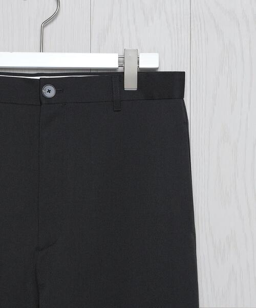 H BEAUTY&YOUTH UNITED ARROWS(エイチビューティーアンドユースユナイテッドアローズ)の「<H>WORSTED WIDE 8.5 LENGTH PANTS/パンツ(その他パンツ・メンズ・ダークグレー/ブラック・S/M/L)」の20枚目の写真