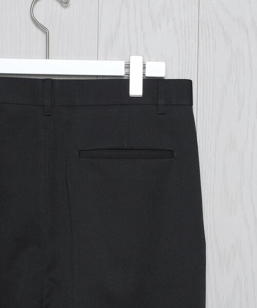 H BEAUTY&YOUTH UNITED ARROWS(エイチビューティーアンドユースユナイテッドアローズ)の「<H>WORSTED WIDE 8.5 LENGTH PANTS/パンツ(その他パンツ・メンズ・ダークグレー/ブラック・S/M/L)」の21枚目の写真