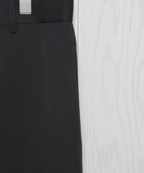 H BEAUTY&YOUTH UNITED ARROWS(エイチビューティーアンドユースユナイテッドアローズ)の「<H>WORSTED WIDE 8.5 LENGTH PANTS/パンツ(その他パンツ・メンズ・ダークグレー/ブラック・S/M/L)」の14枚目の写真