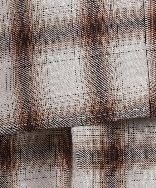 BEAUTY&YOUTH UNITED ARROWS（ビューティーアンドユースユナイテッドアローズ）の「BY レーヨンポリエステル バンドカラーシャツ -ウォッシャブル-◆（シャツ/ブラウス・レディース・オフホワイト/モカ/その他1・FREE）」の16枚目の写真