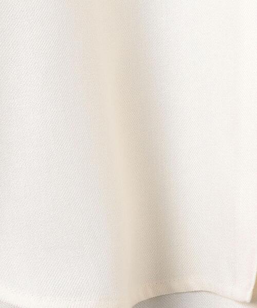 BEAUTY&YOUTH UNITED ARROWS（ビューティーアンドユースユナイテッドアローズ）の「BY レーヨンポリエステル バンドカラーシャツ -ウォッシャブル-◆（シャツ/ブラウス・レディース・オフホワイト/モカ/その他1・FREE）」の18枚目の写真