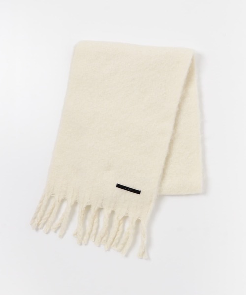 KBF(ケイビーエフ)の「BIGフリンジストール(ストール/ショール・レディース・ベージュ/アイボリー/グレー・ONE)」の7枚目の写真