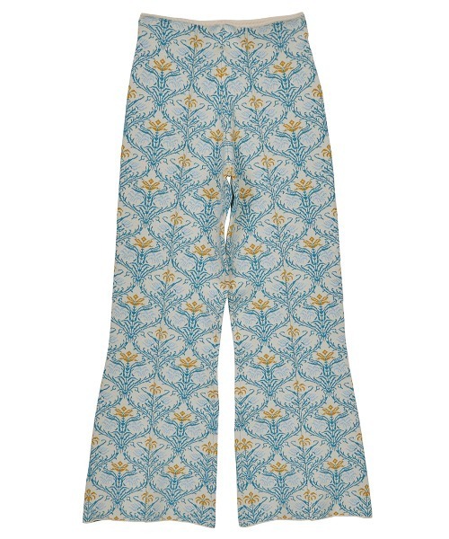 新品　WALLART LIKE JACQUARD KNIT PANTS　ネイビー 特別オファー 新品 WALLART ネイビー PANTS KNIT JACQUARD LIKE