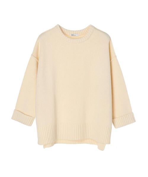 CRAFT STANDARD BOUTIQUE(クラフトスタンダードブティック)の「ゆったりニットプルオーバー *◇(ニット/セーター・レディース・ブラック/ネイビー/ブラウン/アイボリー/ボルドー/グリーン/マスタード・FREE)」の15枚目の写真