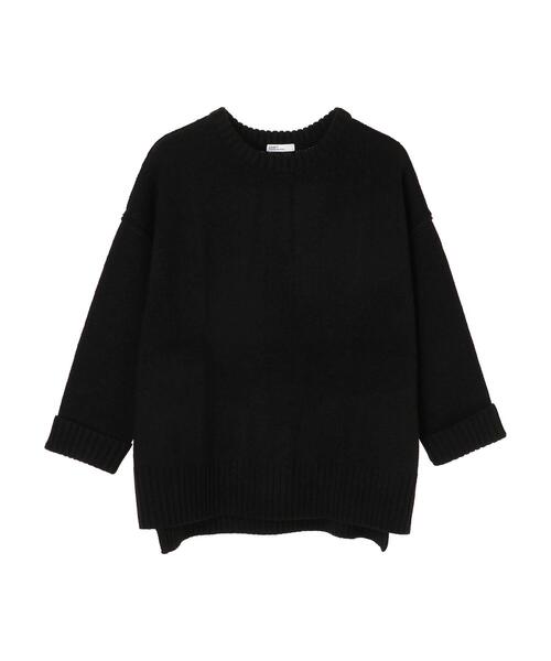 CRAFT STANDARD BOUTIQUE(クラフトスタンダードブティック)の「ゆったりニットプルオーバー *◇(ニット/セーター・レディース・ブラック/ネイビー/ブラウン/アイボリー/ボルドー/グリーン/マスタード・FREE)」の14枚目の写真
