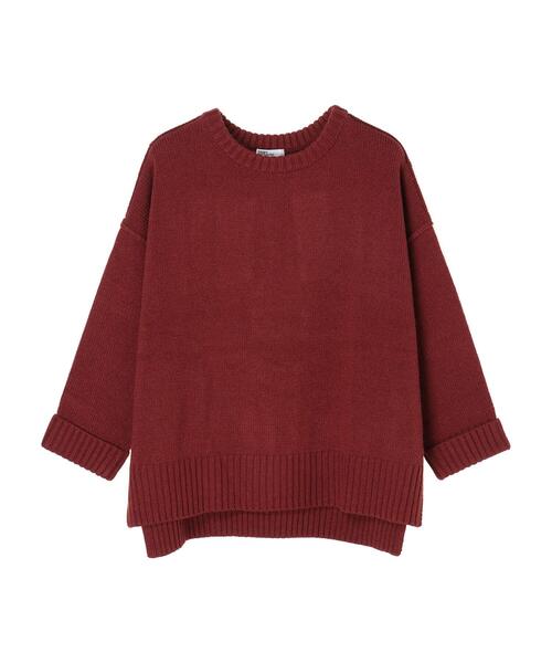 CRAFT STANDARD BOUTIQUE(クラフトスタンダードブティック)の「ゆったりニットプルオーバー *◇(ニット/セーター・レディース・ブラック/ネイビー/ブラウン/アイボリー/ボルドー/グリーン/マスタード・FREE)」の13枚目の写真