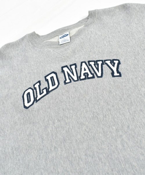 OLD NAVY(オールドネイビー)の「【ヴィンテージ古着】OLD NAVY オールドネイビー クルーネックスウェット(スウェット・メンズ・グレー・LARGE)」の3枚目の写真