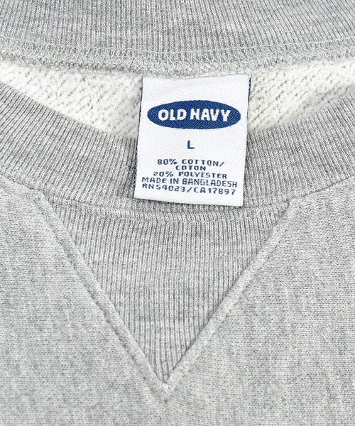 OLD NAVY(オールドネイビー)の「【ヴィンテージ古着】OLD NAVY オールドネイビー クルーネックスウェット(スウェット・メンズ・グレー・LARGE)」の5枚目の写真