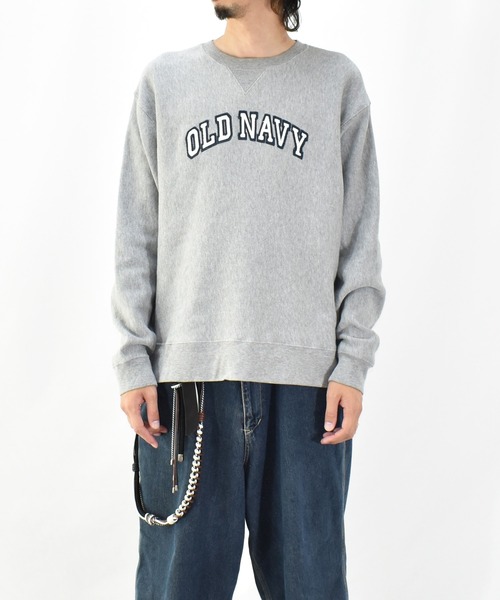 OLD NAVY(オールドネイビー)の「【ヴィンテージ古着】OLD NAVY オールドネイビー クルーネックスウェット(スウェット・メンズ・グレー・LARGE)」の2枚目の写真