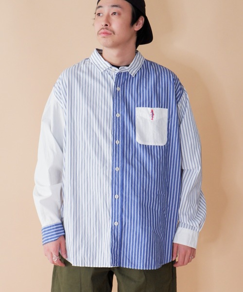 MANASTASH（マナスタッシュ）の「MANASTASH/マナスタッシュ　PUBLIC MARKET RELAX SHIRTS パブリックマーケットリラックスシャツ　7125016（シャツ/ブラウス・メンズ・その他/その他1・MEDIUM/LARGE/X-LARGE）」の2枚目の写真
