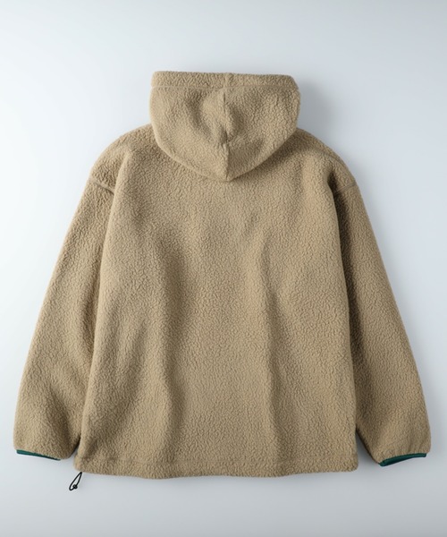 CONVERSE(コンバース)の「【CONVERSE】シープボアパーカー(パーカー・メンズ・ブラック/ベージュ/オフホワイト・M/L/XL)」の18枚目の写真