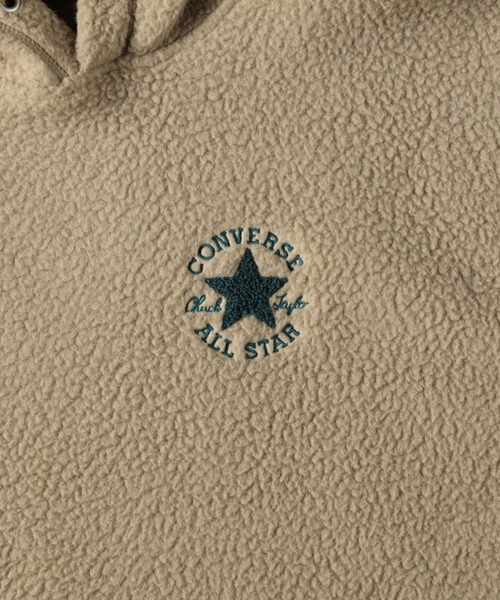 CONVERSE(コンバース)の「【CONVERSE】シープボアパーカー(パーカー・メンズ・ブラック/ベージュ/オフホワイト・M/L/XL)」の16枚目の写真