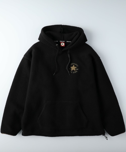 CONVERSE(コンバース)の「【CONVERSE】シープボアパーカー(パーカー・メンズ・ブラック/ベージュ/オフホワイト・M/L/XL)」の20枚目の写真