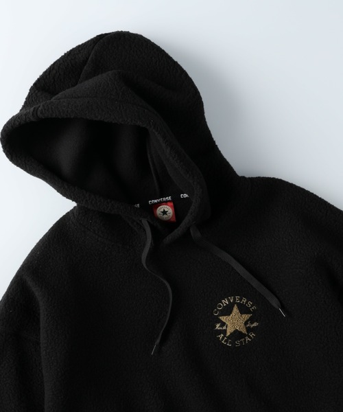 CONVERSE(コンバース)の「【CONVERSE】シープボアパーカー(パーカー・メンズ・ブラック/ベージュ/オフホワイト・M/L/XL)」の13枚目の写真