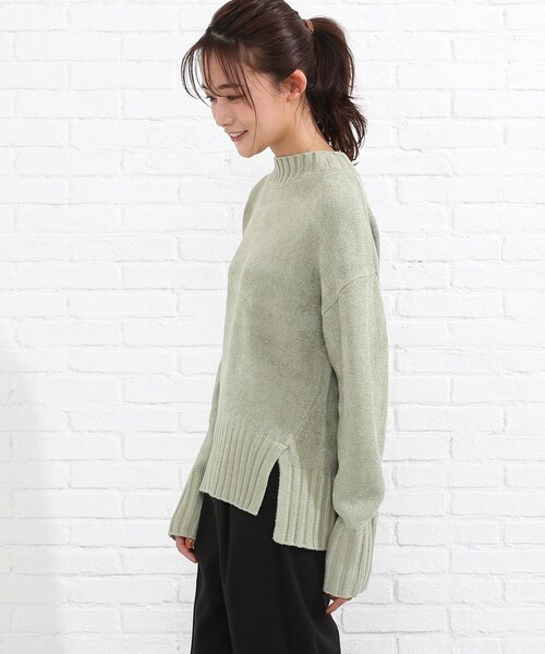 SHOO・LA・RUE（シューラルー）の「◆モールライクニット（ニット/セーター・レディース・オフホワイト/ライトグリーン/ブラウン系その他・02/03/04）」の18枚目の写真