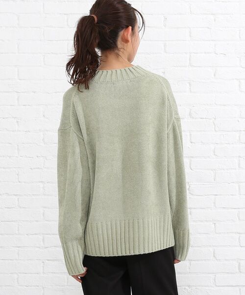 SHOO・LA・RUE（シューラルー）の「◆モールライクニット（ニット/セーター・レディース・オフホワイト/ライトグリーン/ブラウン系その他・02/03/04）」の12枚目の写真