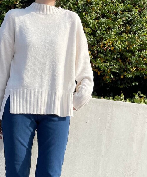 SHOO・LA・RUE（シューラルー）の「◆モールライクニット（ニット/セーター・レディース・オフホワイト/ライトグリーン/ブラウン系その他・02/03/04）」の19枚目の写真