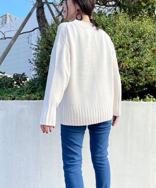 SHOO・LA・RUE（シューラルー）の「◆モールライクニット（ニット/セーター・レディース・オフホワイト/ライトグリーン/ブラウン系その他・02/03/04）」の13枚目の写真