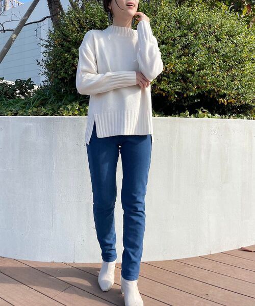 SHOO・LA・RUE（シューラルー）の「◆モールライクニット（ニット/セーター・レディース・オフホワイト/ライトグリーン/ブラウン系その他・02/03/04）」の17枚目の写真