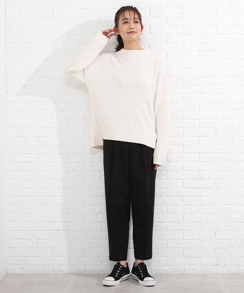 SHOO・LA・RUE（シューラルー）の「◆モールライクニット（ニット/セーター・レディース・オフホワイト/ライトグリーン/ブラウン系その他・02/03/04）」の9枚目の写真