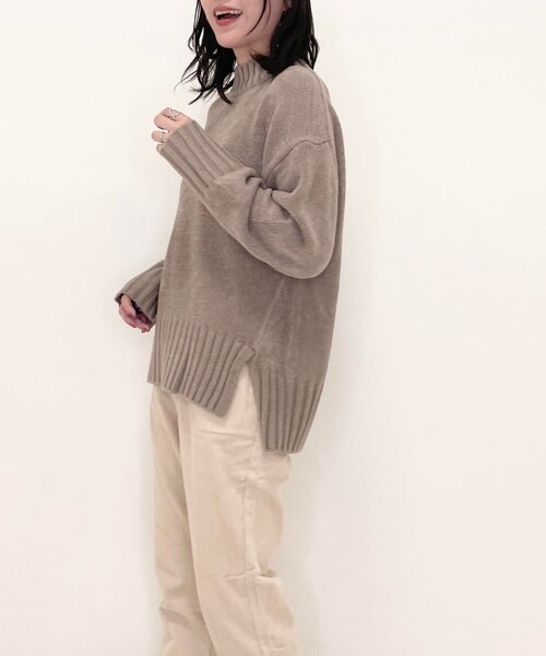 SHOO・LA・RUE（シューラルー）の「◆モールライクニット（ニット/セーター・レディース・オフホワイト/ライトグリーン/ブラウン系その他・02/03/04）」の21枚目の写真