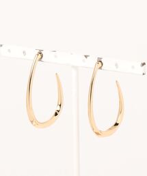 DROP HOOP EARRINGS