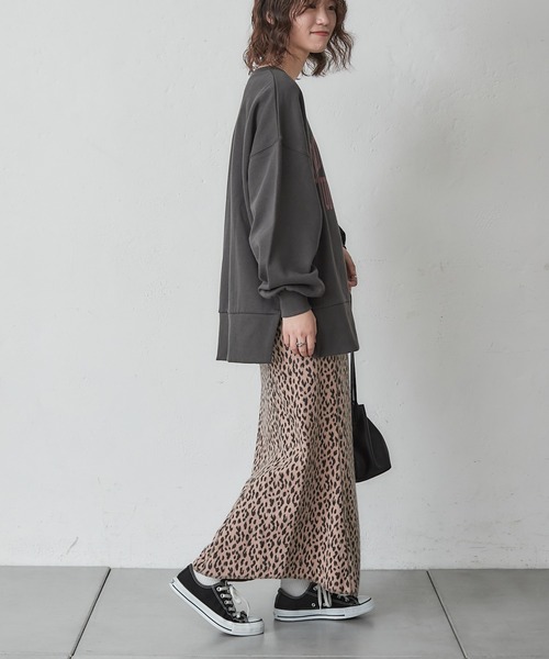 CIAOPANIC TYPY（チャオパニックティピー）の「ニットソーリブマーメイドスカート（スカート・レディース・ベージュ/ブルー/ブラック/オフホワイト・ONE SIZE）」の13枚目の写真