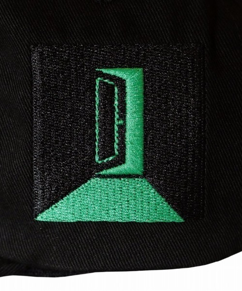 INTERBREED（インターブリード）の「【INTERBREED/インターブリード】Green Studio Staff Cap（キャップ・メンズ・ブラック/ネイビー・FREE）」の5枚目の写真