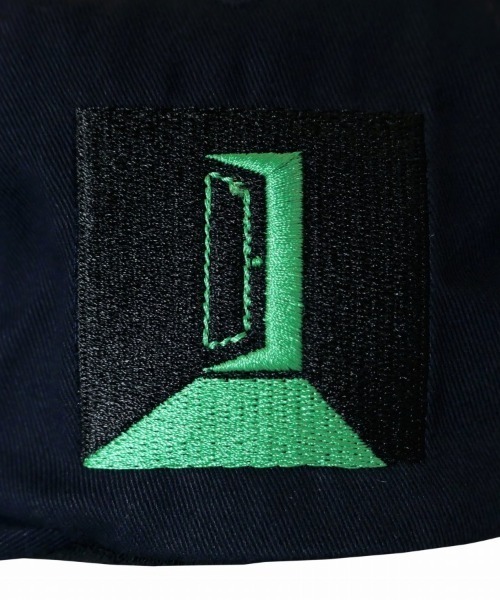 INTERBREED（インターブリード）の「【INTERBREED/インターブリード】Green Studio Staff Cap（キャップ・メンズ・ブラック/ネイビー・FREE）」の9枚目の写真