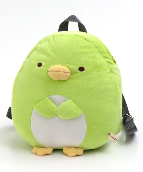 BREEZE（ブリーズ）の「WEB限定 すみっコぐらしベビーリュック（その他ベビー用品・キッズ・オフホワイト/ライム/ブルー・FREE）」の3枚目の写真