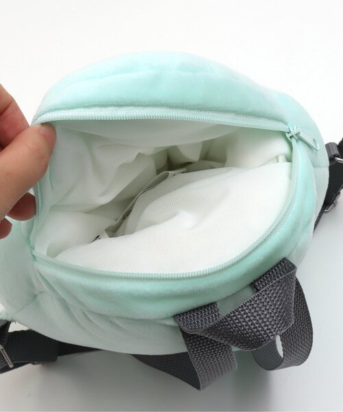 BREEZE（ブリーズ）の「WEB限定 すみっコぐらしベビーリュック（その他ベビー用品・キッズ・オフホワイト/ライム/ブルー・FREE）」の14枚目の写真