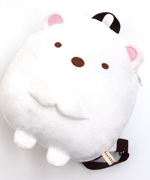 BREEZE（ブリーズ）の「WEB限定 すみっコぐらしベビーリュック（その他ベビー用品・キッズ・オフホワイト/ライム/ブルー・FREE）」の6枚目の写真