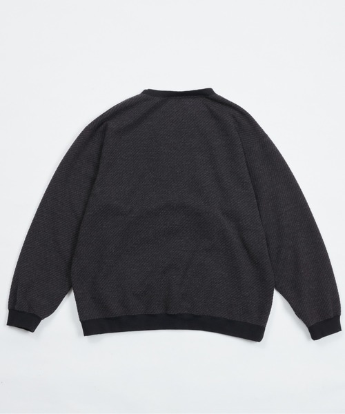 And A(アンドエー)の「AlexanderLeeChang アレキサンダーリーチャン / BIG TWILL CREW ビッグツイル クルーネックスウェット トレーナー / AC012201(スウェット・メンズ・グリーン/グレー/チャコール・2/3)」の14枚目の写真