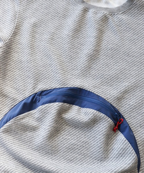 And A(アンドエー)の「AlexanderLeeChang アレキサンダーリーチャン / BIG TWILL CREW ビッグツイル クルーネックスウェット トレーナー / AC012201(スウェット・メンズ・グリーン/グレー/チャコール・2/3)」の10枚目の写真