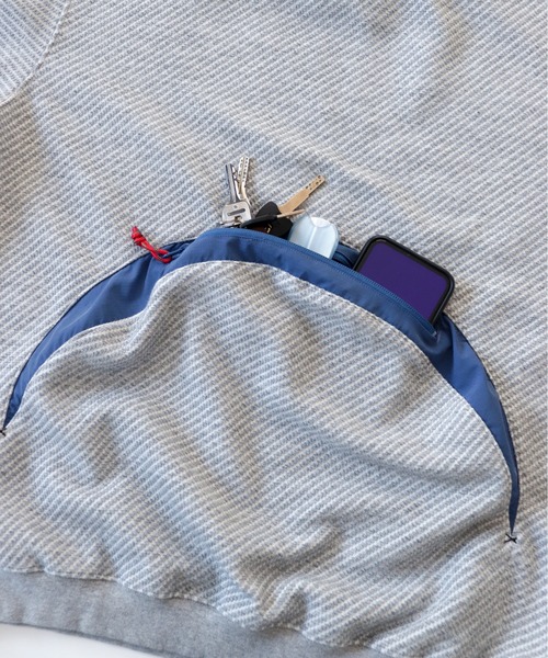 And A(アンドエー)の「AlexanderLeeChang アレキサンダーリーチャン / BIG TWILL CREW ビッグツイル クルーネックスウェット トレーナー / AC012201(スウェット・メンズ・グリーン/グレー/チャコール・2/3)」の12枚目の写真